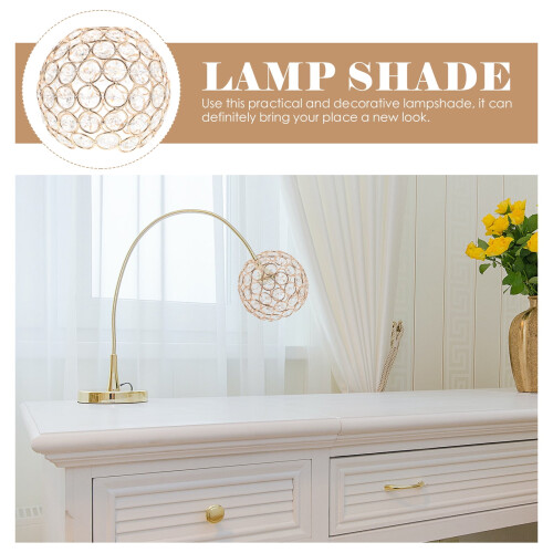 Household Lamp-chimney Ceiling Accessory Light Shade Golden 2