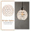 Household Lamp-chimney Ceiling Accessory Light Shade Golden 4