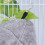 Parrot Plush Hammock Grey Warm Pet Bed with Double Hooks for Hanging 5