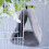 Parrot Plush Hammock Grey Warm Pet Bed with Double Hooks for Hanging 6
