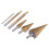 High Speed Steel Step Drill Bits Set, Serrated Spiral, 4-30mm 5
