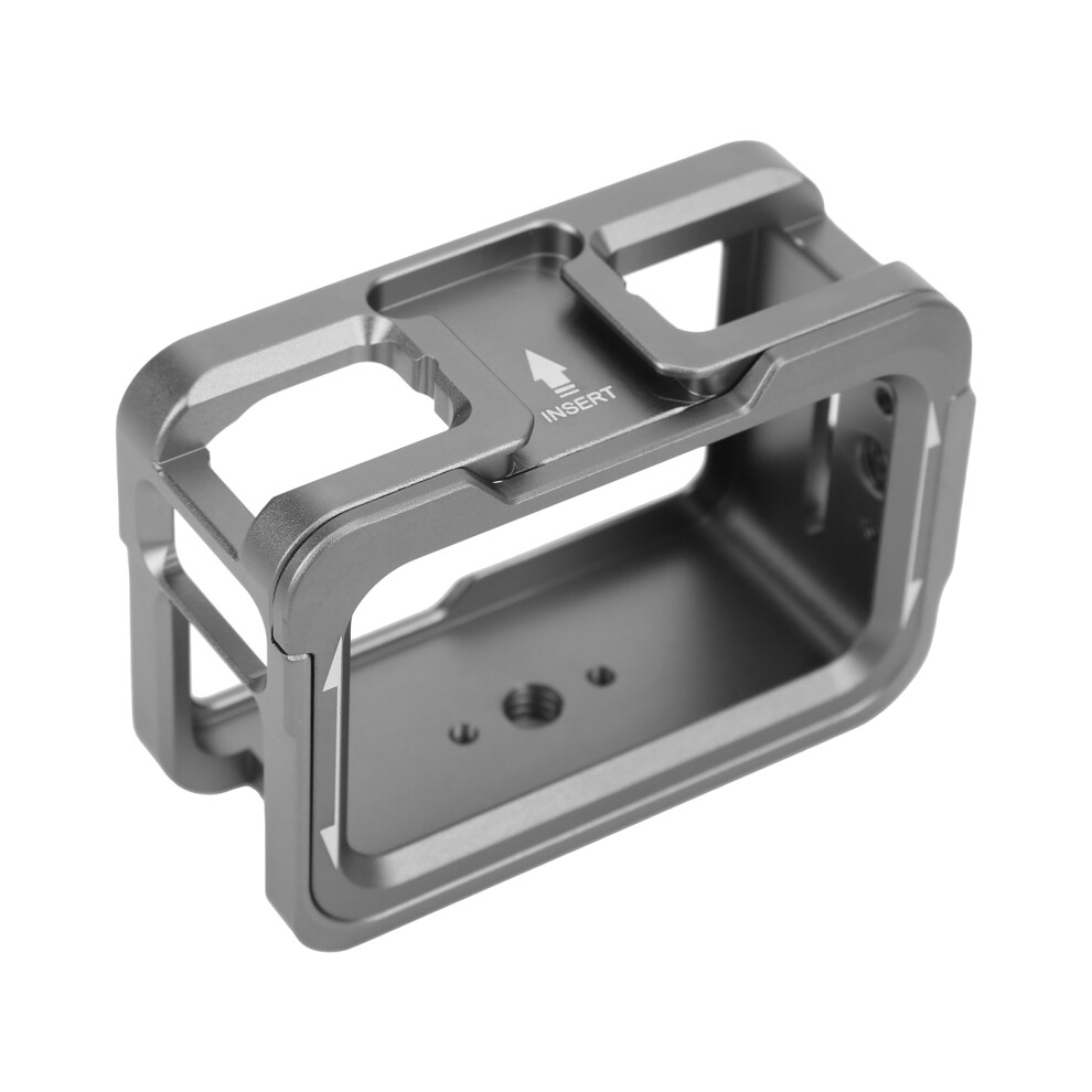 Aluminium Alloy Protective Shell For Osmo Action Camera With 2 Cold Shoe Mounts 8721391643943