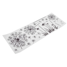 PVC Wall Sticker 69.5x24.5cm Self-Adhesive Wall decor for Living Room Study