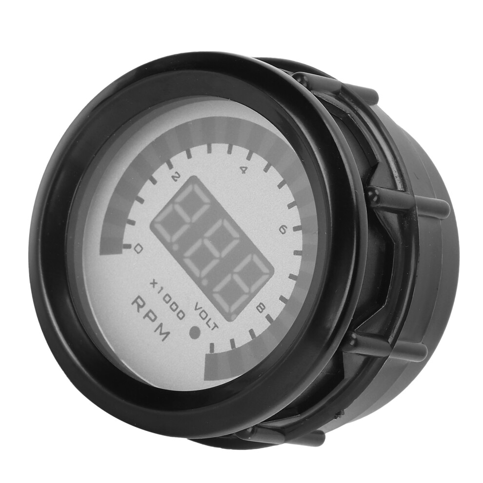Digital 52Mm/2In Tachometer 0-9999 Rpm For 12V 4/6/8 Cylinder Cars 9401391643967