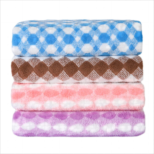 Absorbent Bath Towel Coral Velvet 1pc