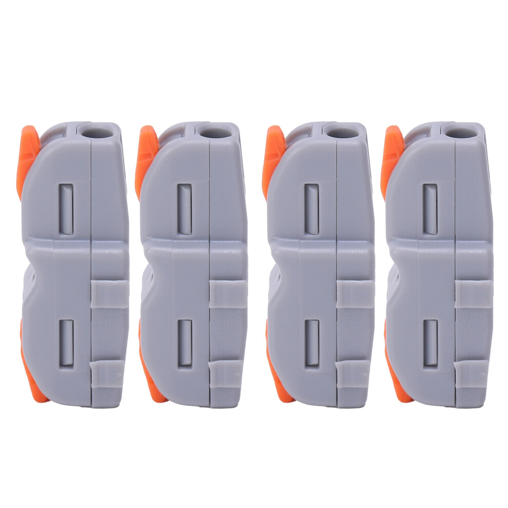 20Pcs Orange Wiring Splitter Terminal Block 1 In 2 Out Push Type Splf12a 7891391934769