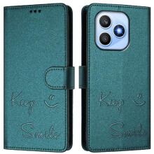 (Bottle green) Case For Honor X8d PU Leather FLIP COVER Card Holder Wallet RFID Blocking
