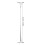 Round Telescoping Inspection Mirror 30mm Stainless Steel 8