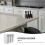 1Pcs Spoon Storage Dispenser in White Acrylic for Kitchen Accessories 8