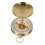 Brass Compass Pocket for Outdoor Navigation 5x5x1.5 cm 3