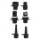 Inflatable Boat Air Valve Pump Adapter Set 6PCS 2