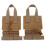 2pcs Nylon Quick Release Cummerbund MOLLE Buckles Tan Portable Set 4