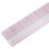 2X Drawing Tool Squares Angles Parallel  Soft Plastic Metric Ruler Clear 5