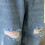 Boys Distressed Denim Jeans Solid Color Casual Long Pants 4