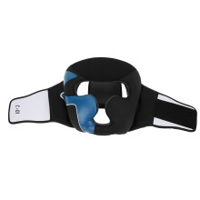 BN FIGHT Boxing Headgear for Sanda Muay Thai, Blue, PU + EVA