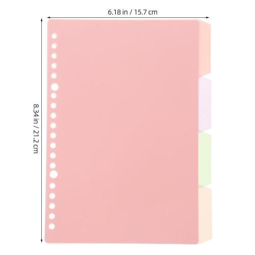 Pastelbind med faner, PP, 4-pak 1