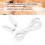 2.5mm Copper Electrode Wire for Digital TENS Massage Machine - 1.2m 7