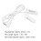 2.5mm Copper Electrode Wire for Digital TENS Massage Machine - 1.2m 10