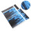 Flame Pattern Controller & Console PVC Sticker for PS5, 0.04mm 14