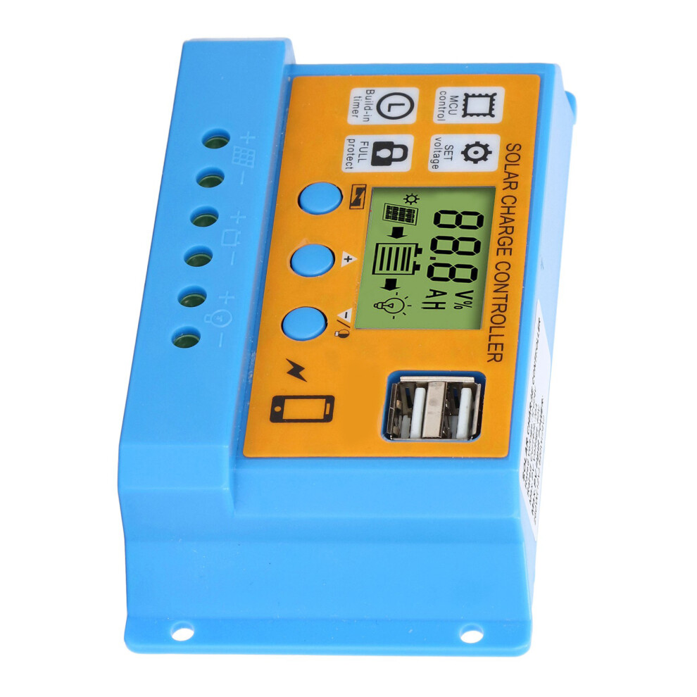 Intelligent Solar Battery Regulator 20A LCD