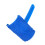 Wood Grain Paint Roller Tool with Handle for DIY Wall Decoration, Blue 4