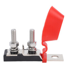 Dual M8 Terminal Fuse Block DC58V 250A Marine Boat RV Car Holder