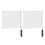 Linesman Flag for Soccer Referee Stainless Steel Bright 5