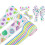 Easter Wired Edge Ribbon，Easter Ribbons Easter Eggs Bunny Printed Ribbons,A 3