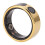 Goldener Smart-Ring mit Touchscreen, IP68, 20mAh, Größe 9 1