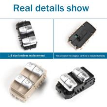 Black Window Lifter Control Button Sunroof 2229051505 for - W222 S550E S600 2014-2020