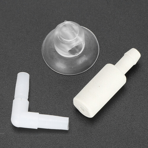 Aquarium CO2 Atomizer with Suction Cup, Plastic & Ceramic Filter 1