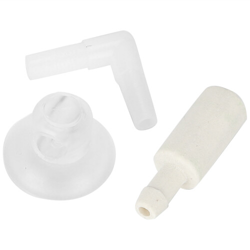 Aquarium CO2 Atomizer with Suction Cup, Plastic & Ceramic Filter 2