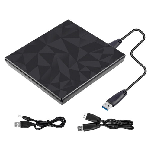 Λεπτή εξωτερική μονάδα USB TypeC DVD RW Μονάδα εγγραφής CD Αναγνώστης Οπτικές μονάδες 2