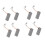 Carbon Brushes for GBH2-26 Electric Hammer Drill 8 pcs 4