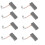 Carbon Brushes for GBH2-26 Electric Hammer Drill 8 Pcs 7