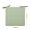 Cuscino ergonomico in memory foam per sedile, 40x40 cm, blu 3