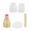 Ceramic Welding Cup Set 10# 12# White for Argon Arc Welding WP-9/20 2