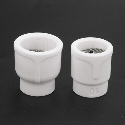 Ceramic Welding Cup Set 10# 12# White for Argon Arc Welding WP-9/20 2