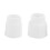 Ceramic Welding Cup Set 10# 12# White for Argon Arc Welding WP-9/20 4