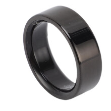 Intelligenter Gesundheitsring für Männer und Frauen, IP68 wasserfest, 18 mAh, Schwarz, Größe 11