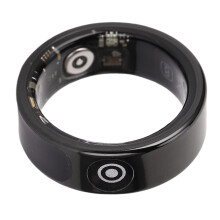 Schwarzer intelligenter Ring IP68 wasserdicht 20mAh Schrittzähler Fitnesstracker