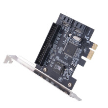 2X Scheda Grafica PCI e Desktop un Scheda Adattatore un 2 Porte Scheda di Espansione PCI e un IDE Scheda Adattatore IDE da 3,5 Pollici