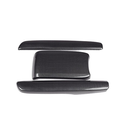 15x Armrest Box Protective Covers Carbon Fiber Central Armrest Decorative Modification for   10Th 2016-2019 1