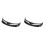 2X Black Rear  Tip Trim Shell for  Fat Boy FLSTF FLSTFB 2010-2017 Trailing   Trim Cover 1