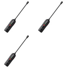 3X HT66 Gaslekdetector 50-1000PPM Geluidsalarm Huishoudelijke Handheld Brandbaar Natuurlijk Methaangaslekdetector