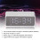 G50 Multifunctional Bluetooth Alarm Clock Speaker, 1200mAh, White 12