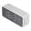 G50 Multifunctional Bluetooth Alarm Clock Speaker, 1200mAh, White 15