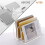 3 Compartments Mail Organizer Letter Holder for Desk ,Vertical Letter Holder,File Sorter Acrylic Desk Organizer 2
