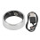 Smart Ring Modell 8, Silber Größe 8, 18mAh IP68 BT5.1 3