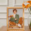 Rustic Wood Photo Frame Beige Grain 7x5 5